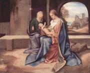 Giorgione: A szent család